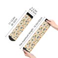 thumbnail image 2 of Goofa Barbecue And Grill Pattern Non Slip Socks with Grips for Elderly, Crew Socks Yoga Hospital Socks Cushioned Sole Gripper Socks for Men Women, 2 of 5