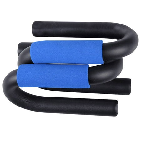 

alextreme 1 Pair S-Shaped Push-Up Bracket with Non-Slip Foam Handle Muscle Building Chest Expander Fitness and Shaping