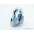 thumbnail image 3 of Red Hound Auto 4 New Malleable Zinc Wire Rope Cable Clips, 1/4 inches, 3 of 4