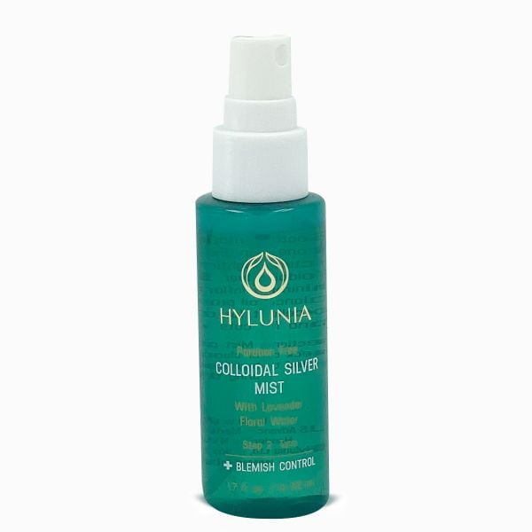 Hylunia Colloidal Silver Mist – Travel Size - 1.7 fl. oz. / 50 ml