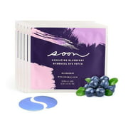 Soon Skincare Hydrating Blueberry Hydrogel Eye Patches/ 5 Patches 3g /0.10 fl oz