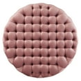 thumbnail image 7 of Modway Amour Tufted Button Large Round Performance Velvet Ottoman, Multiple Colors, 7 of 7