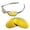 24K Gold Mirror Coated - Polarized, variant on Walleva Black Replacement Lenses for Oakley Juliet Sunglasses