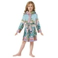 thumbnail image 6 of FORMRS Niños Bathrobe Unisex Hooded Robe Soft Plush Pajamas Sleepwear, Size 2-3T, Sea Boat, 6 of 7