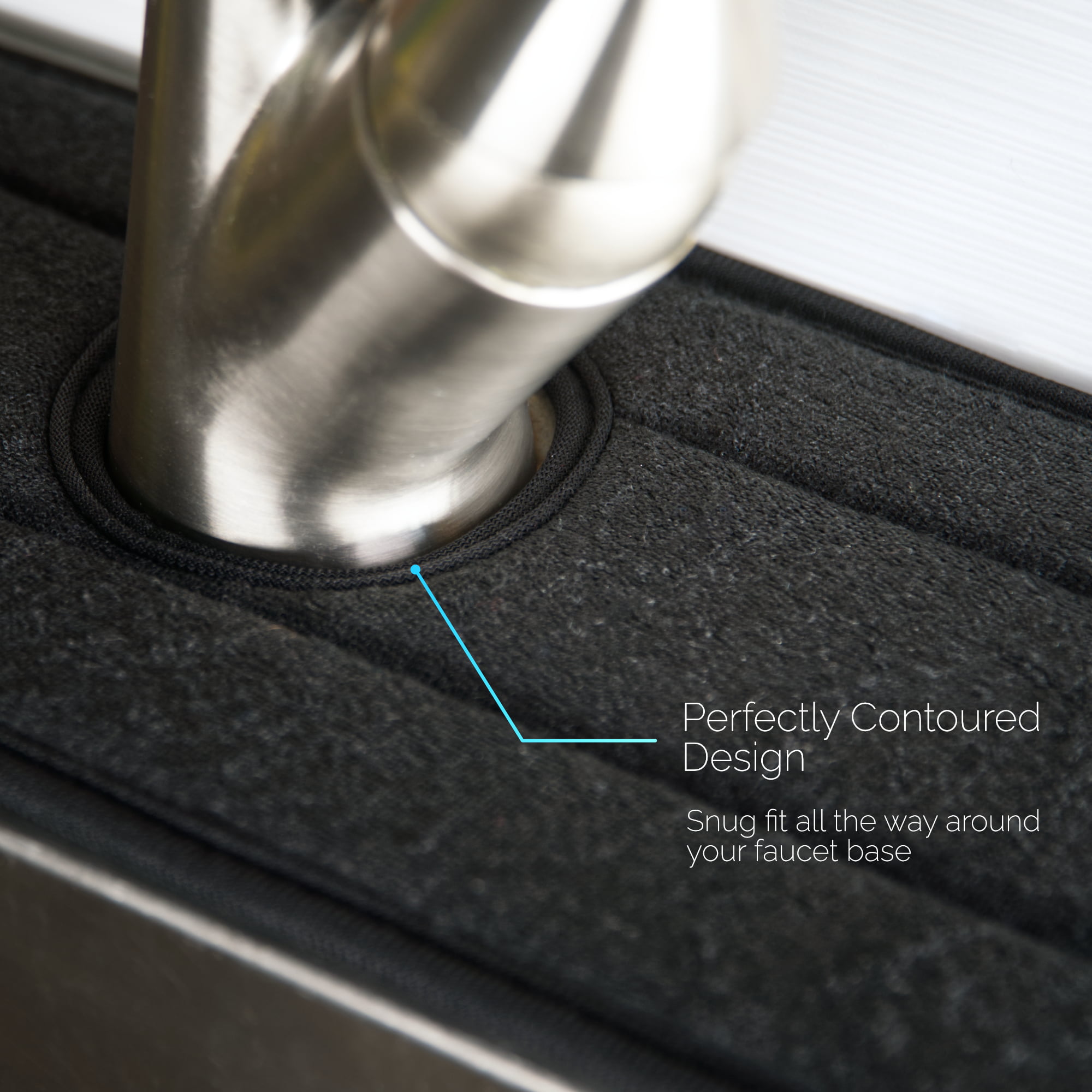 Ternal ternal sinkmat for kitchen sink faucet, absorbent diatom