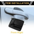 thumbnail image 2 of Manija de puerta exterior para Ford Excursion 2000-2005, manija de puerta exterior derecha delantera No.7C3Z2522404AA, 2 of 6
