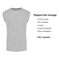 thumbnail image 4 of Playera Camiseta Hombre Sin Mangas Cuello Redondo Oversize, 4 of 6