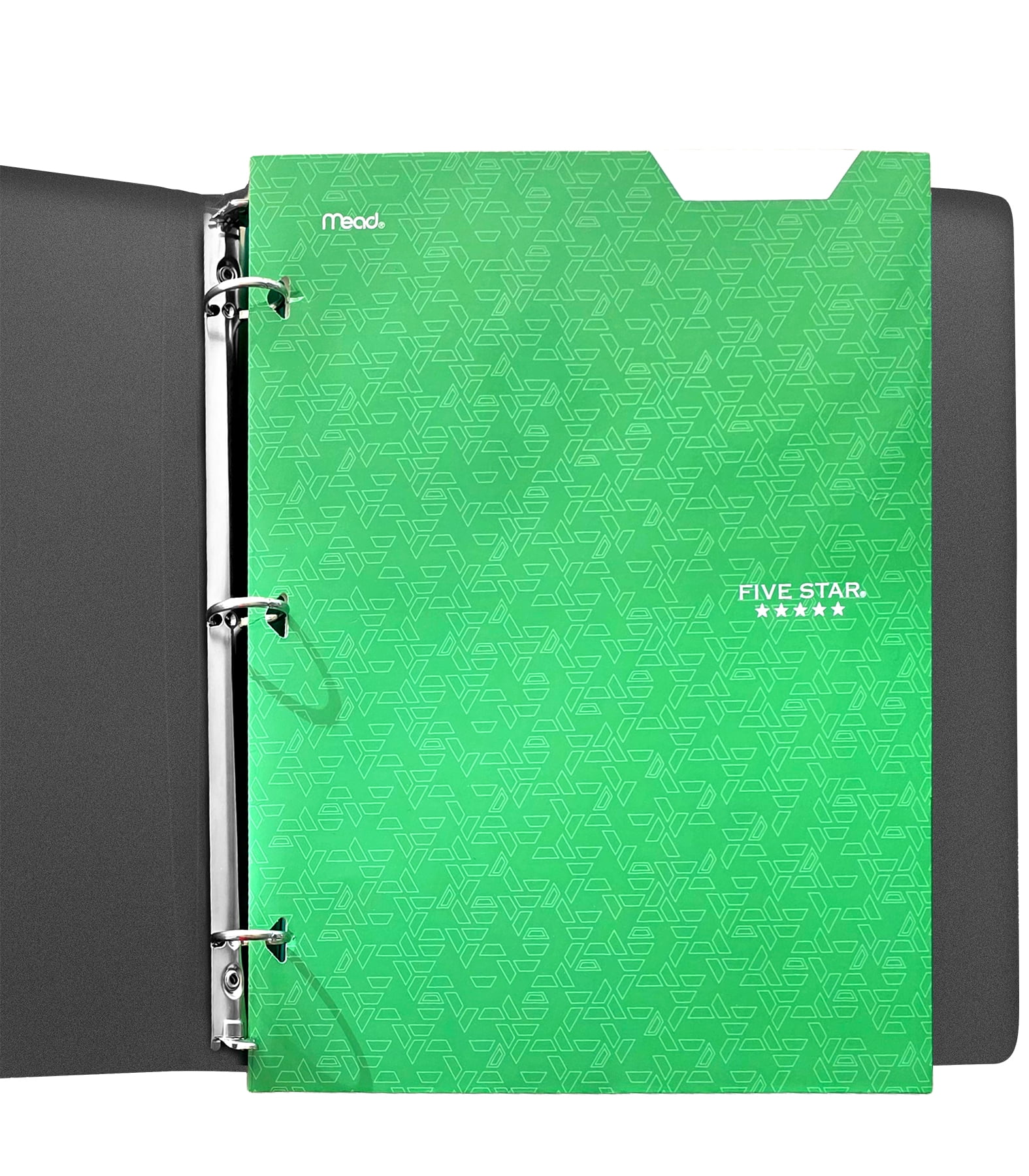 Five Star 4 Pocket Portfolio, Green