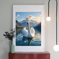 thumbnail image 2 of Diamond Art Kit for Adults, Graceful Swan Lake Mountain Reflection Diamond Painting for Adults Beginners, 5D DIY Diamond Art Painting Kits, Colorful Diamond Painting Craft for Home Decor 12x16, 2 of 7