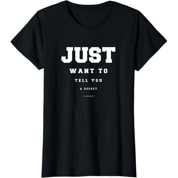 Surprise Pregnancy Announcement tshirt Pregnant Secret Gift