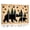 Color 2, variant on 8 Pack Art Acoustic Panels Sound Absorbing Silhouette Bear Cub Forest Paw Prints Rustic Wood Decorative Soundproof Wall Panels Self Adhesive for Nursery Game Room Bedroom 48"x32"