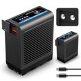 thumbnail image 1 of Batería de repuesto Neewer NP-F970 10500mAh con puertos USB C y DC, 1 of 9