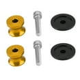 thumbnail image 3 of 2pcs 6mm Motorcycle CNC Rear Stand Swing Arm Spool Sliders Stand Swingarm Bobbins (Gold), 3 of 8