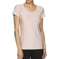 thumbnail image 4 of Reebok Womens Reversed Marled Basic T-Shirt, 4 of 4