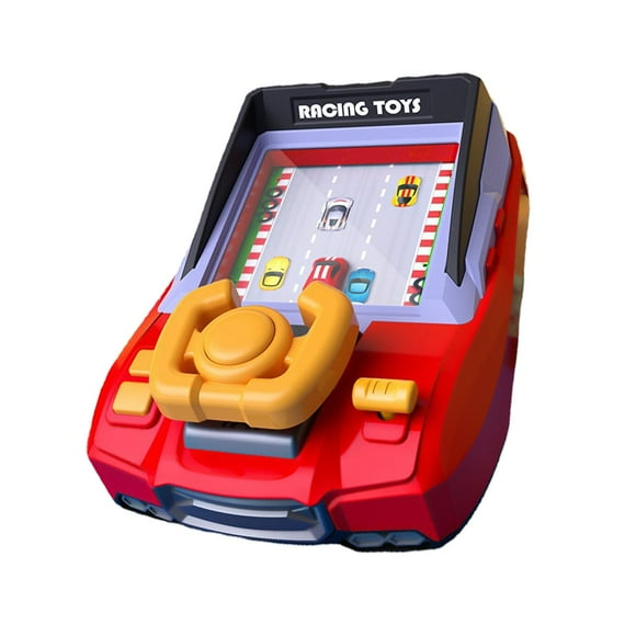 Milaget Adventure Machine Steering Wheel Toy Remote Control Flying car Machine for Games Red
