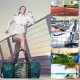 thumbnail image 6 of Hippocampus Durable Duffle Bag: 17.7" Sports Bag with Interior Zipper Pocket for Travel, Weekends, Gym, 6 of 6