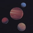 thumbnail image 2 of 2 Sheets Wall Stickers Kids Glowing Stars Planets Luminous Wall Stickers Astronaut Wall Stickers, 2 of 3