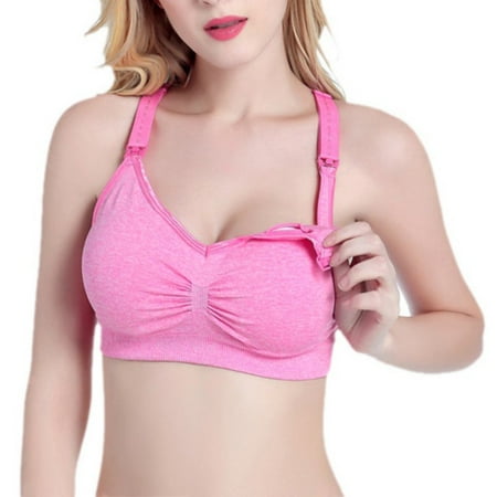 

Altsales Maternity Nursing Bra Breast Feeding Wire Free Bra Breastfeeding Push Up Pregnant Underwear