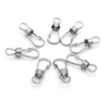 thumbnail image 3 of 30 unids/pack Clip de cordón a presión de Metal ganchos de resorte cierres de Camping hebillas de llavero 25mm Zulema Metal Lanyard Hooks, 3 of 8