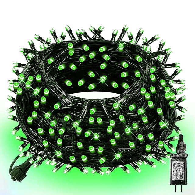 Cadena de luces LED navideñas Dazzle Bright, 300 LED, 30 m, color verde