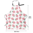 thumbnail image 5 of Uemuo Strawberry Pattern Waterproof Apron Adjustable Dishwasher Apron- Apron for Women Men Heavy Duty Work Apron for Dishwashing Chemical Lab, 5 of 9