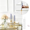 thumbnail image 4 of Metal Taper Candle Holders Fit 1 Inch Taper Candle Decorative Candle Stand Candlestick Home Decor, 4 of 4