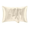 thumbnail image 2 of Silk Pillowcase for Hair and Skin With Zipper, Soft, Breathable, Smooth and Cool Pillowcase for Sleeping, 2 of 7