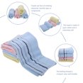 thumbnail image 3 of Shisuyan 4Pcs Thick Cotton Towels Practical Bath Towels Shower Towels (Assorted Color), 3 of 8