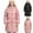 A19 Pink, variant on Xdegoge Long Puffer Coat for Kids, Boys and Girls Hooded Quilted Jacket, Toddler Fleece Lined Thick Winter Coats with Pockets