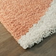 thumbnail image 5 of Balta Chapelle Modern Geometric Shag Area Rug Pale Pink 7'10" x 10' 8' x 10' Gold, Ivory, Orange, 5 of 5