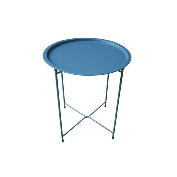 Metal Folding Tray Sofa End Table Afternoon Tea Coffee Table Walmart Com Walmart Com