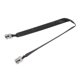 thumbnail image 2 of 2Pcs Door/Window Pass Through Flat RF Coaxial Cable SO239 UHF Female To UHF Female 50 Ohm RF Coax Pigtail Extension Cord, 2 of 5