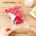 thumbnail image 2 of Cookie Bags Cellophane Clear Individual Treat for Cookies, 5x6 Inch Gift Giving Packaging, 100PCS Plastic Self Adhesive Wrappers Candy Bag, 2 of 6