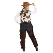 Adult Cowgirl Chaps Costume