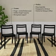 thumbnail image 4 of Now Furniture Dining Room Chairs Set of 4, Solid Wood Modern Kitchen Chair, 4 of 7