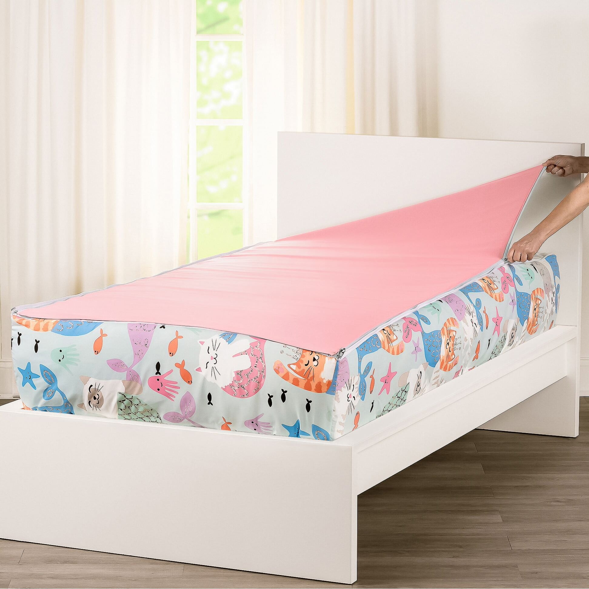 SIScovers Mercats Bunkie Deluxe Zipper Bedding Set Twin