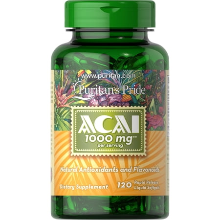 Puritan s Pride Acai 1000 Mg  120 ct