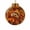 Hedgehog, variant on Thanksgiving Ornaments Balls, 3.15" Vivid 3D Animal Fall Decoration, Wildlife Wonders Collection Crystal Ornament, Autumn Retro Maple Leaf Round Balls for Tree Home Decor