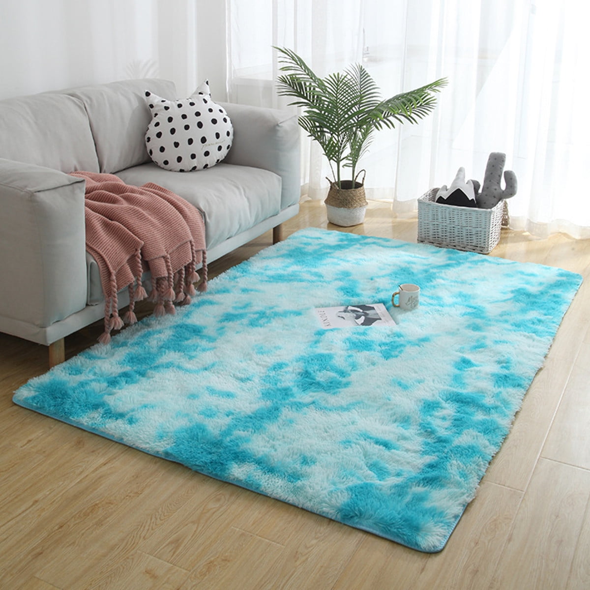 SINGES Luxury Super Soft Shaggy Area Rug, 31.5
