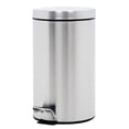 thumbnail image 1 of Bote de Basura Metalico Acero Inox Con Pedal Cocina 12L, 1 of 7