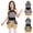 Gold, variant on Girls Loose Shorts Jumpsuit Baggy Harem Short Pants Mesh Patchwork Party Dancewear Royal Blue 6