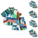 thumbnail image 4 of Odeerbi 1-8 Años Conjunto de Verano Para Niños Camisa de Manga Corta de Algodón Conjunto Corto Camisa Gráfica Conjunto de Dos Piezas, 4 of 7