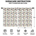 thumbnail image 2 of Blackout Kids Curtains,Cartoon Tractors Barns White Pattern Childrens Insulated Curtains Set Of 2,Bedroom Essentials,Toddler Room Decor 42"x54", 2 of 5