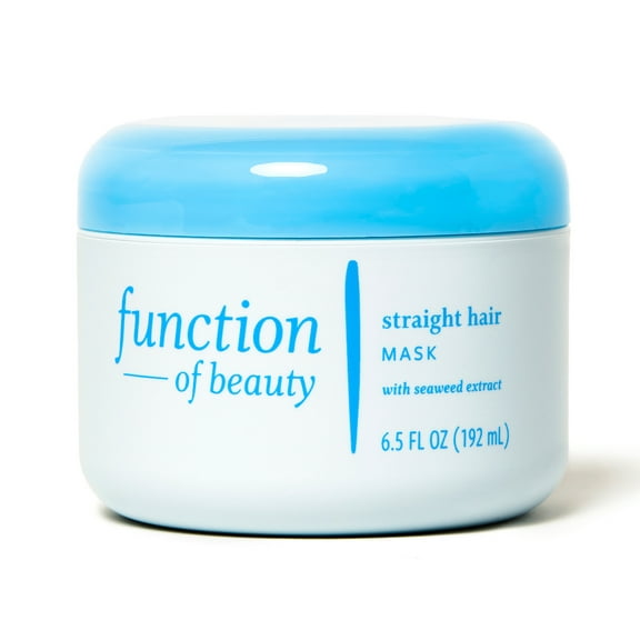 Function of Beauty Straight Hair Mask Base with Seaweed Extract, 6.5 fl oz
