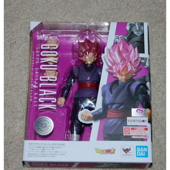 J&G Dragon Ball Super S.H.Figuarts Goku Black Super Saiyan Rose 5.5” Collectible Figure