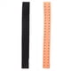 thumbnail image 2 of 2 Piezas de Brazalete de Repuesto Ajustable y Transpirable Correa Suave para Monitor de Frecuencia CardíAca - (Negro + Naranja), 2 of 5