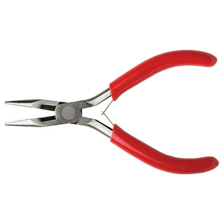 Straight Needle Nose Pliers - Excel 5in Needle Nose Pliers with Cutter