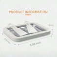thumbnail image 4 of Ice Cream Roll Maker Rolled Ice Cream Machine Sweet Spot Pan Instant Cold Plate Ideal for Making Rolled Ice Cream Soft Serve Slushies Frozen Yogurt Sorbet and Gelato Summer Blue, 4 of 5