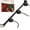 Black, variant on Bxaolu Front Door Garland Hanger - Adjustable to Different Door Widths, Heavy-Duty Plastic Decorative Christmas and Holiday Decor - No Nails or Screws, No Damage to Your Door[31.5"-39.5"]