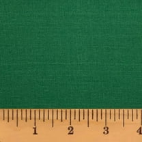 JCS Traditional Green Solid Homespun Cotton Fabric Sold by the Yard